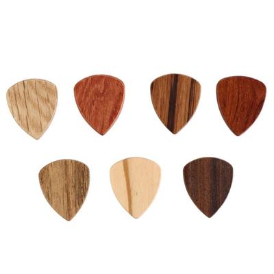 Hearted Shape Wooden Guitar Pick Finger Guitar Pick Acoustic Guitar Pick Guitars Accessories