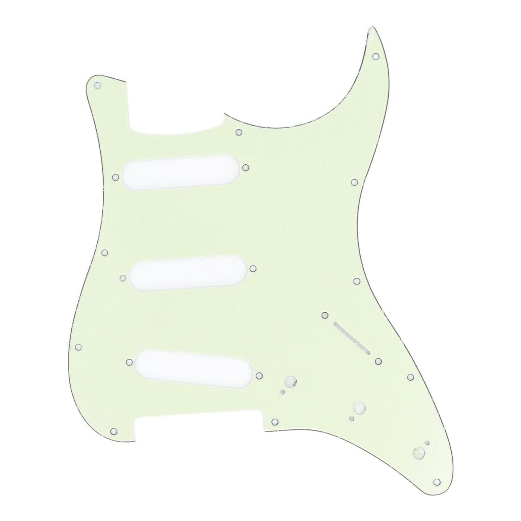 Electric Guitar Pick Guard 3 Layers 11 Holes PVC Pick Guard Scratch Plate for ST Guitar