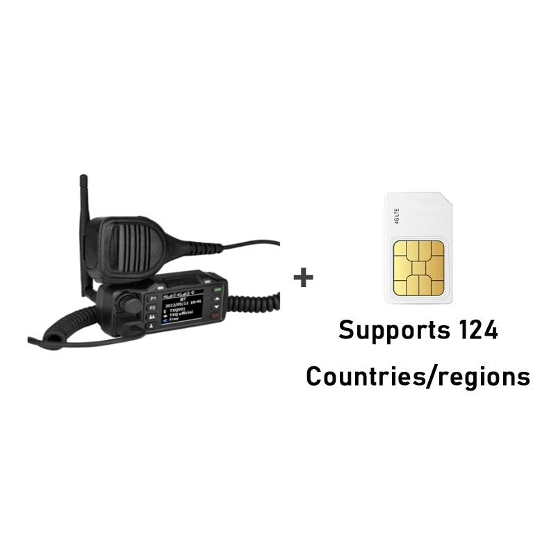 Car Walkie Talkie Global-ptt Public Network Walkie Talkie Fleet Use Car Platform Radio Most Finished 5000 Kilometers