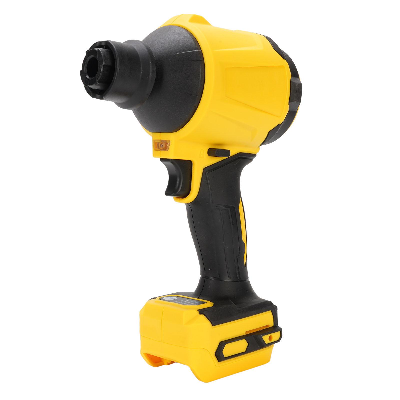 

Беспроводной воздуходув с функцией всасывания для аккумулятора DCB206 447 миль/ч 39 куб. футов/мин Бесщеточный ручной пылесос для опилок для