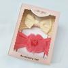 Headbands 2 Newborn Baby Pcsset Flower Bows Kids Baby Hair Band Solid Color Infant Baby Hairbands Baby Girls Hair Accessories