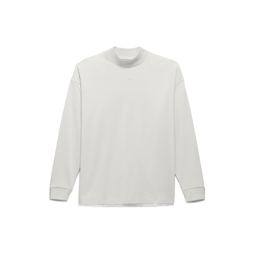 Adidas Originals Trefoil Chapter 02 Basketball Tee with Vintage Logo and Long Sleeves Unisex Tops Alum-Earth-Brown IJ5555