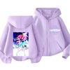 Kpop Demon Hunters Zip Up Sweatshirts Hoodie Coat Children Clothes Kid Girl Boy Sweatshirt Y2k Hoody Baby Casual Top