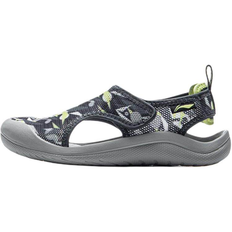 

Li Ning Детские удобные мягкие нескользящие износостойкие сандалии с низким верхом Детские сандалии Темно-синий YKKV008-5 25