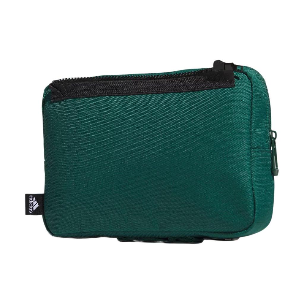 Adidas Logo Zipper Backpack Men Backpacks Black Forest-Green IM5265