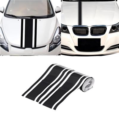 [Value for 2 Sets] Car Sticker Hood Decal Custom DIY Stickers, 7.1 X 3.1