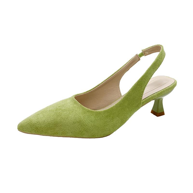 Fashion 2025 Fashion Slingbacks Women's High Heels Pointed Toe Thin Heels Slip On Pumps for Classics Shallow Daily Dress Sandals Zapatos