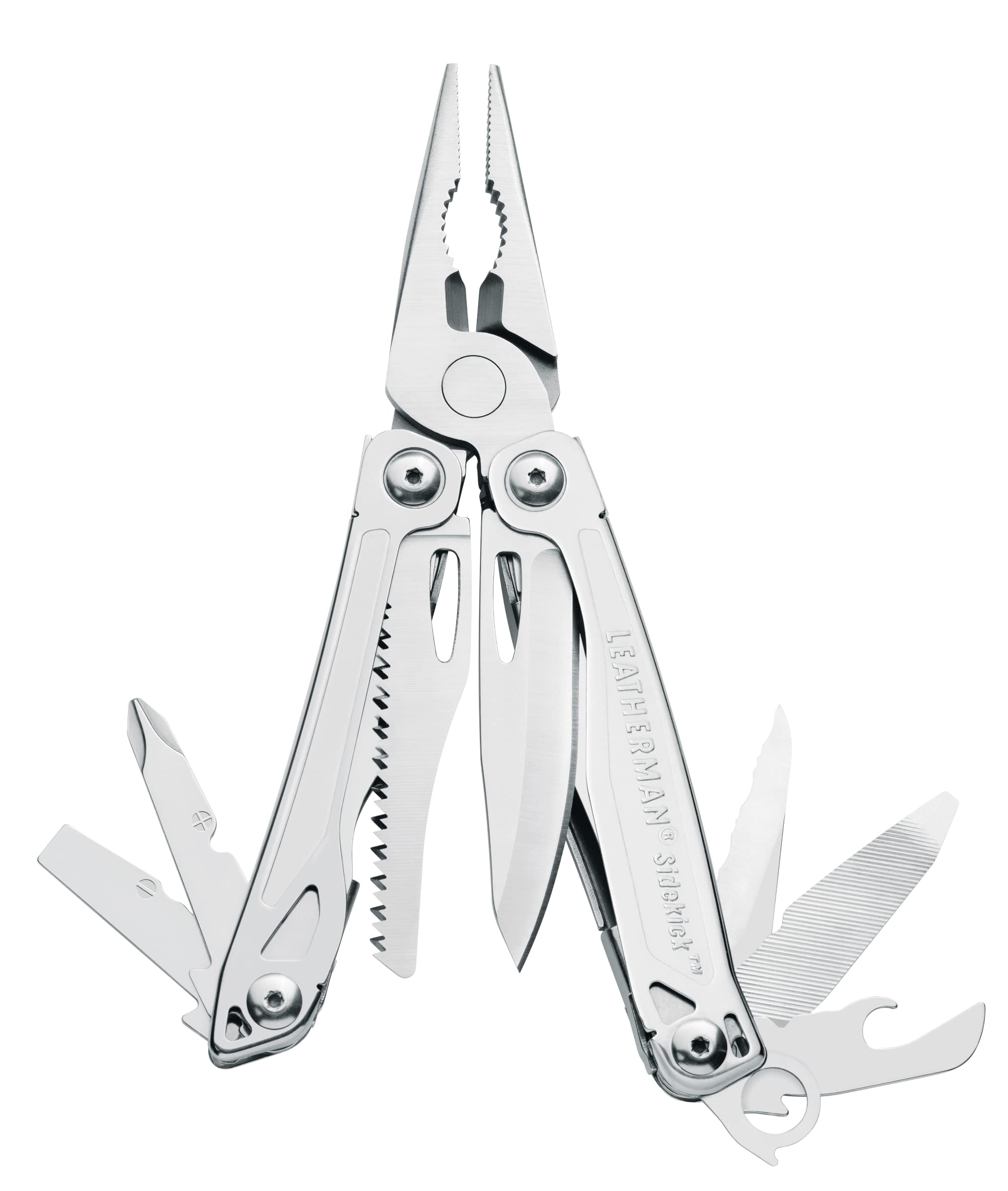 

Многофункциональный инструмент LEATHERMAN SIDEKICK с нейлоновым чехлом, японская гарантия 25 лет [подлинный продукт] серебряный