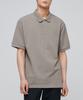 Relaxed Fit Pique Polo Shirt [Dusty Beige]