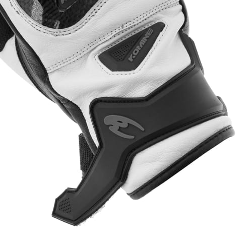 Komine GK-851 Carbon Protect Winter Gloves for Motorcycles White L