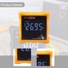 Digital Inclinometer Angle Gauge Meter Electronic Level LCD Display Waterproof Compact Measuring