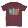 Unisex TShirt Tiki Time Mugs Vintage 100 Cotton Tee Shirt Short Sleeve  T Shirts O Neck Tops Gift Idea