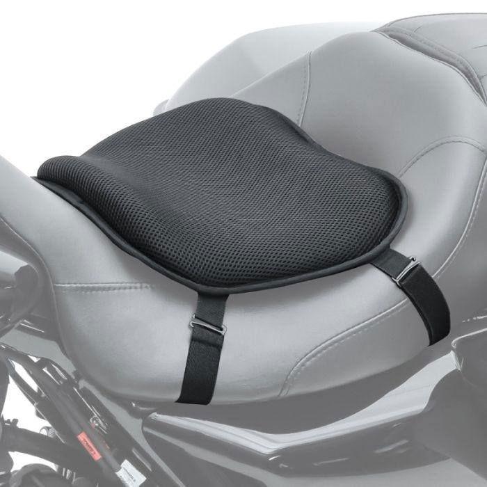 Coussin de selle moto - Tourtecs L - Gel confort - Housse respirante - Antidérapant