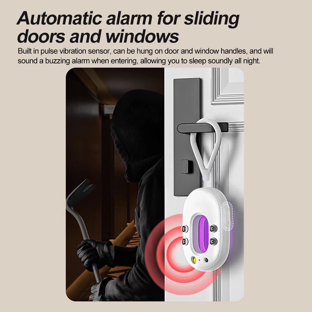 Wireless Anti Camera Detector Security Alarm Detector Sound Protection Sensor for Door Window Camera Anti-theft Alarm Finder