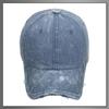 Buzz Selection BB Denim Brim Stylish and Cool Distressed Design for Men and CAP414 Cap, Cap, Women, (Black)