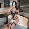 Fan Lei, Sexy Underwear Lace Temptation Onesie Hot Hollow Open Uniform Female 746