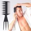 Barber Shop Plastic Pointed Tail Comb Hairdressing Supplies 10-piece Set Barber Tools Beard Comb Smooth Hair Comb