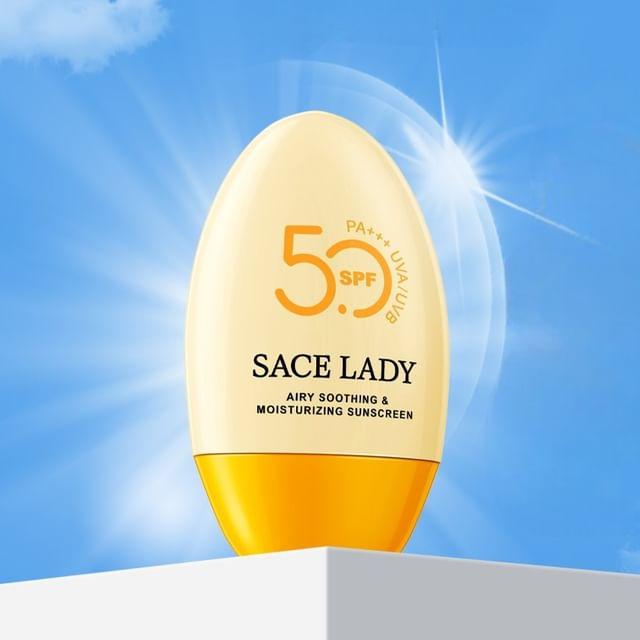 Sace Lady - Airy Soothing Moisturizing Sunscreen SPF 50 PA +++ 50g