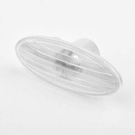 1 Pair For Nissan MARCH III K12 Clear LED Fender Turn Signal Side Marker Lights