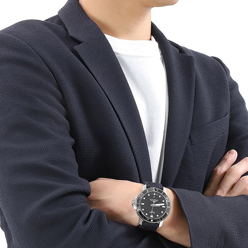 TISSOT Starfish Collection Automatic Mechanical Movement Men's Watches Watch 43mm Black Dial T120.407.17.051.00