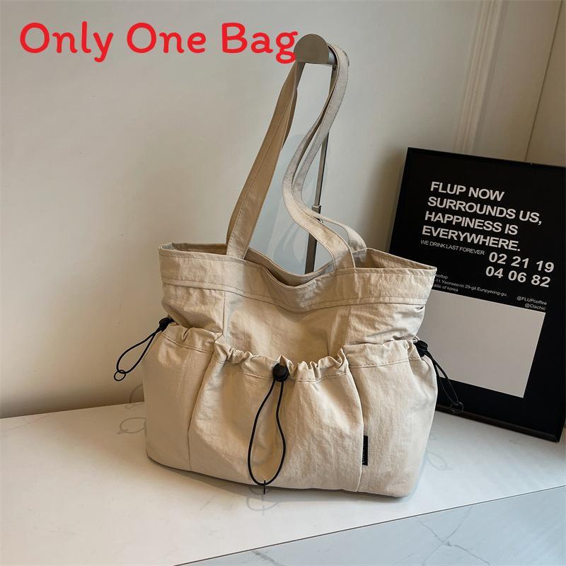 Canvas Tote Bag For Women With Zipper Closure And Inner Pouch For Daily Use