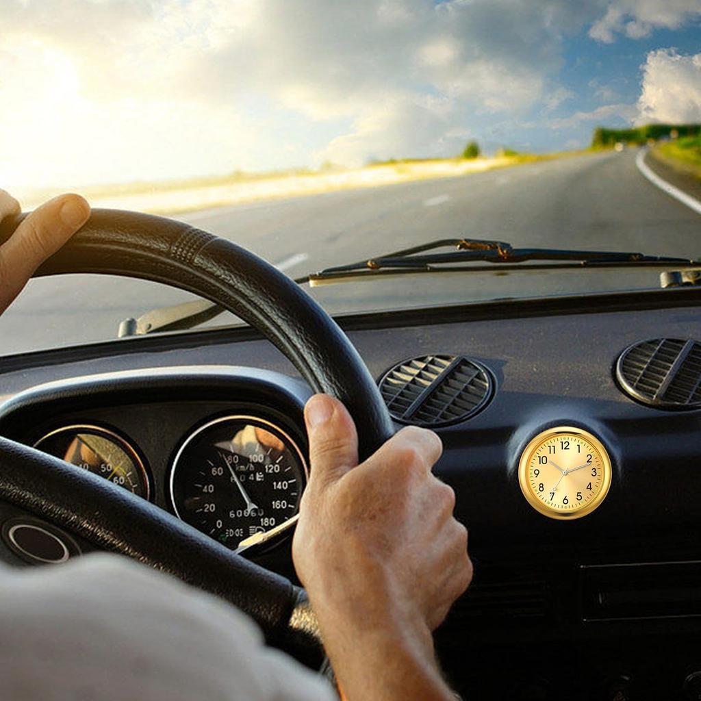 Generic Car Dashboard Clock,Car Clock,Radio Clock Car,Car Radio Clock,Glow in the Dark Car Dashboard