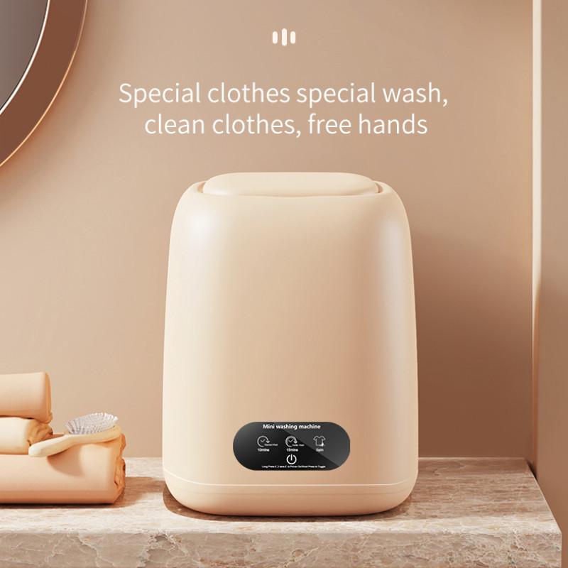 Household Mini Washing Machine Portable Electric Underwear Laundry Machine Dual-Use Elution Integration Machine