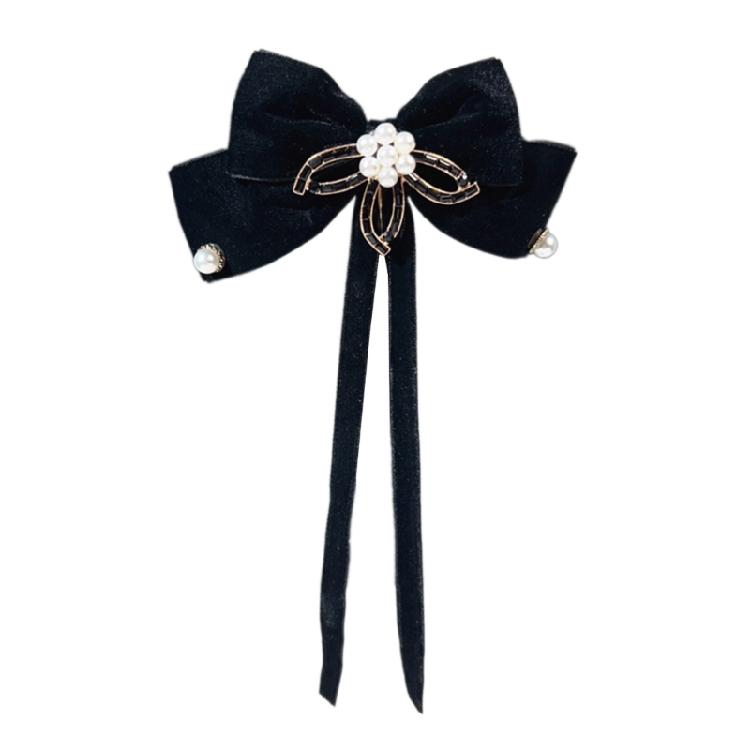 

Sophisticated Bowknot Tie Lapel Pin Brooch for Graduation and Celebrations чёрный