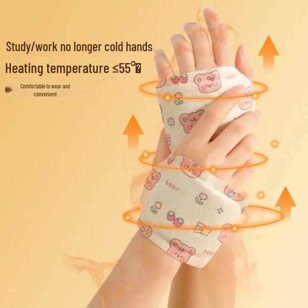Self-Heating Wearable Hand Warmer Patch for School Kids - Winter Gloves for Cold Hands