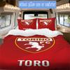 Torino Fc Pattern Bedding,Quilt Set Quilt Cover Pillowcase Home Birthday Gift (1*duvet cover+2*pillowcase,without core)DSJT261018094