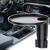 Cup Holder Tray Portable Expandable Adjustable Car Cup Holder Expander With Tray For Travel Long Driving Commuting Vehicle Truck