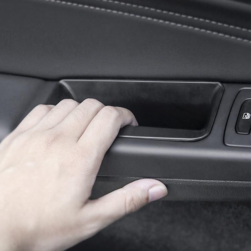 For Volkswagen VW Golf 8 Mk8 2019~2026 Car Door Armrest Storage Box Sundries Tidying Tray Multipurpose Organizer Bag Accessories