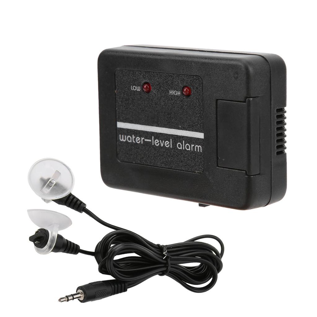Fish Tank Water Level Alarm Waterproof Water Alarm Detector with Probe Splitter Cable