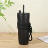 Large capacity 111 stainless steel thermos cup boys accompanying coffee cup children 1011 new car straw water cup