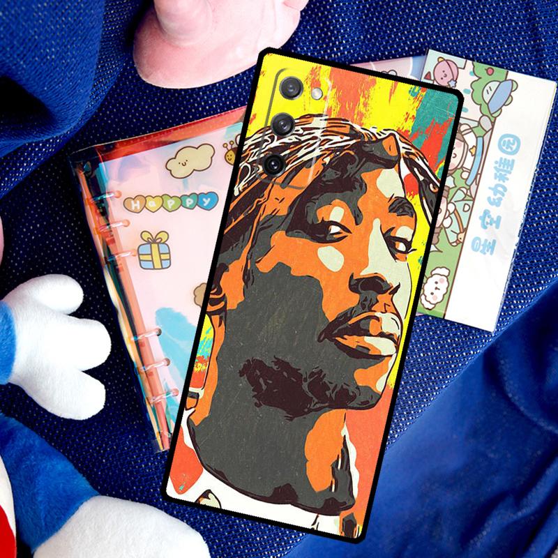 2pac Tupac Shakur Rap Rapper Case For Samsung Galaxy S26 Ultra S25 S24 S23 S21 S22 Ultra S10 S20 Plus S25 FE Cover Funda