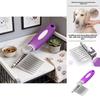 Pet Grooming Stainless Steel Dog Comb For Detangling And Cleaning For Pets And Cats