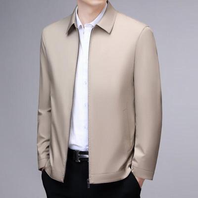 Fengmao Herren Business Casual Baumwoll-Reversjacke