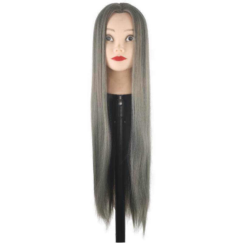 Hairdressing Practice Mannequin Head for Haircutting, Braiding, and Makeup