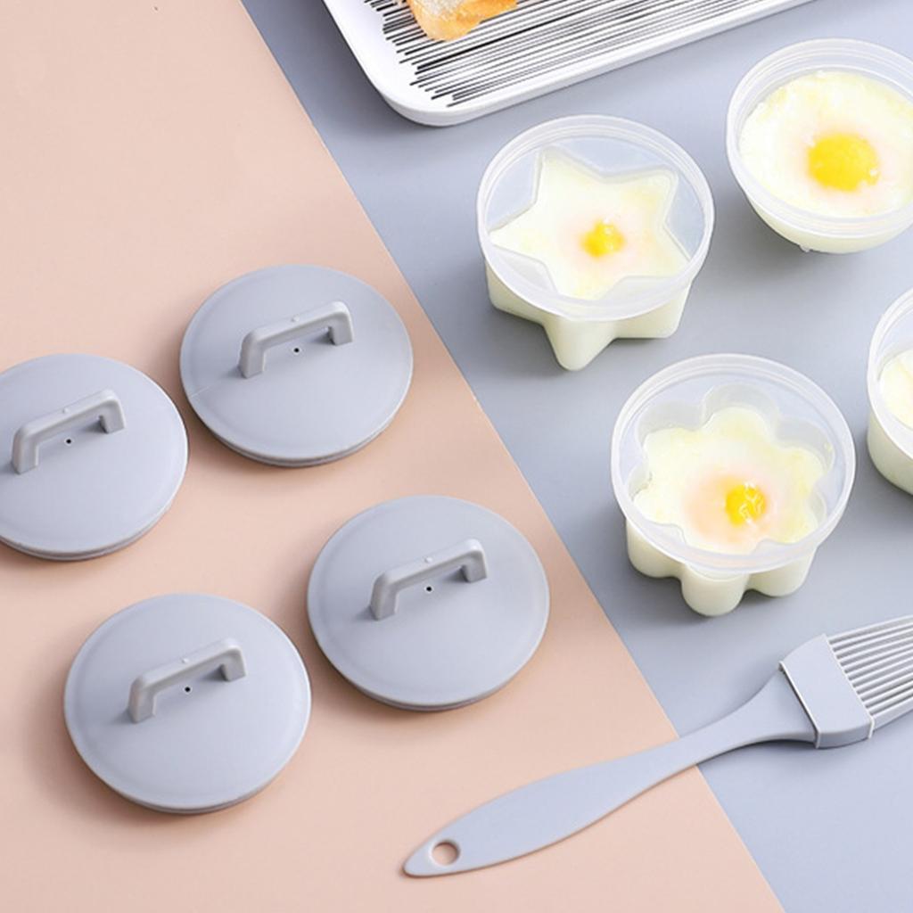 Bebek Maması Buharda Yumurta Kalıbı, Ev Çocukları Sevgi Yumurta Kahvaltı Yumurta Pişirici Puding Jöle Kalıbı