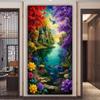 Castle River Scenery Large Size Diamond Painting New Collection Landscape Diy Full Square Round Drill Rhinestone Embroidery Mosaic Cross Stitch Kits