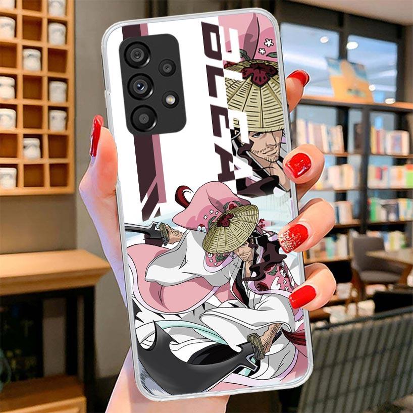 Anime Bleach Ichigo Kenpachi Phone Case For Samsung Galaxy A17 A37 A57 A16 A26 A36 A56 A15 A25 A35 A55 A14 A24 A34 A54 A13 A23 A