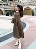 French small short-sleeved t-shirt dress women's new summer women's clothing Hepburn style waist and thin dress