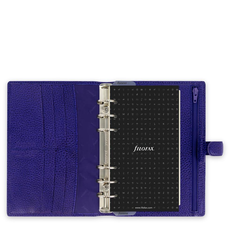 Filofax Finsbury Bible Blue System Planner 17-022499 (Official Import)