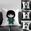 1pc Cute TV S-q G-games Pillow Case Square Bedroom Sofa Leisure Comfort Cushion Car Living Room Home Decoration