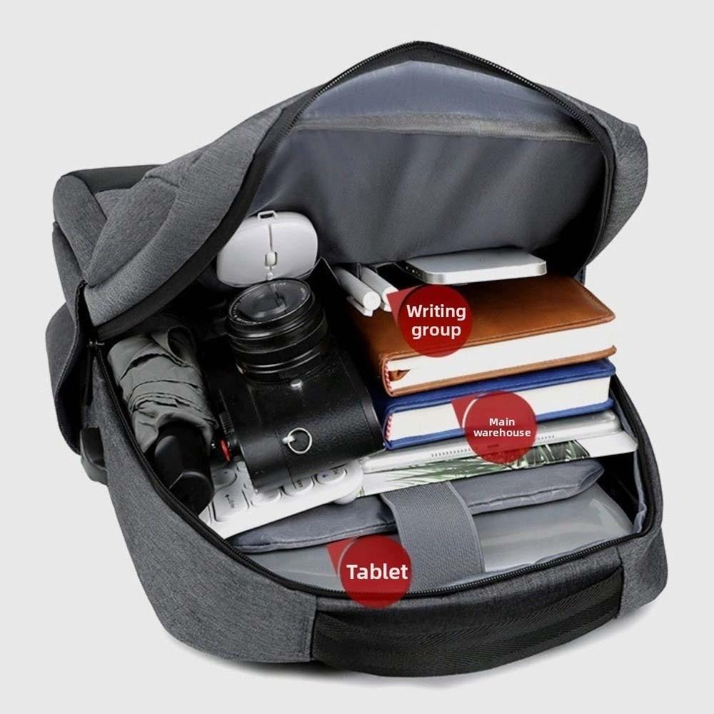 Large Capacity Student School Bag Oxford Cloth Travel Knapsack Laptop Bag Teens Student