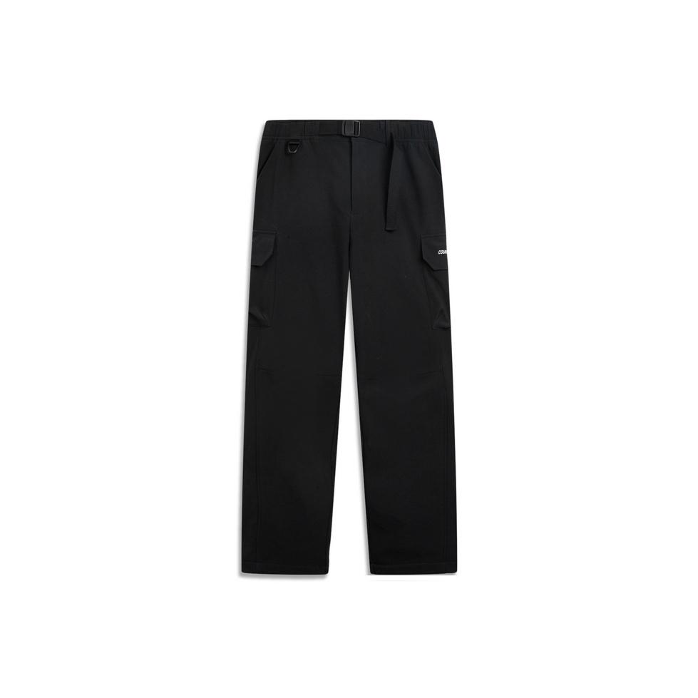 

Li Ning Outdoor CF Светоотражающие Флисовая Подкладка Водоотталкивающие Брюки Софтшелл Повседневные Мужские брюки AYKV589-2 S