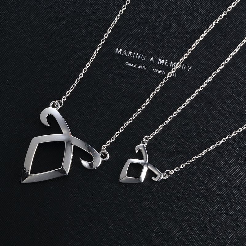 Město kostí Andělský přívěsek náhrdelník - Šperky Mortal Instruments