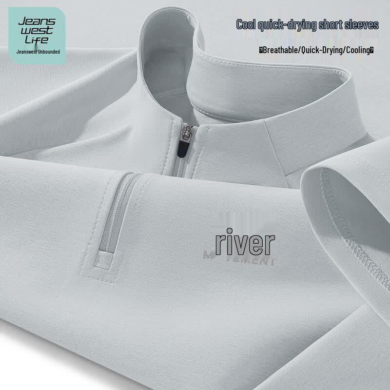 JEANSWEST LIFE Men s Quick Dry Short Sleeve T-Shirt 2XL