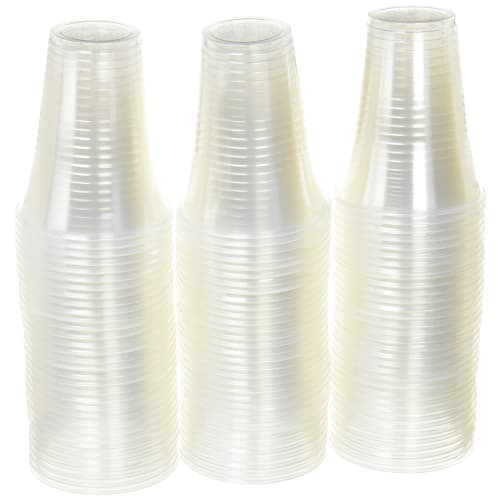 [miyaco] 95 Plastic Cups, 400ml, 100 pieces