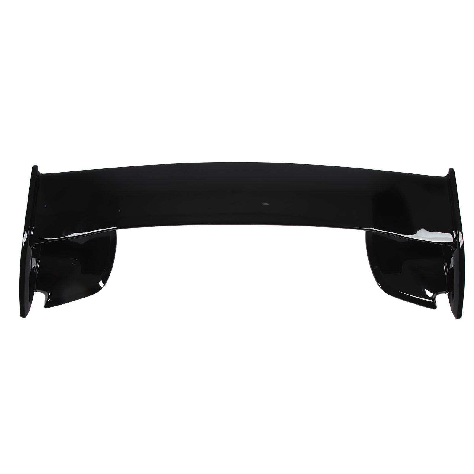 Rear Trunk Spoiler Wing Glossy Black